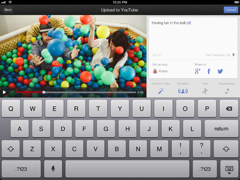 Google aggiorna YouTube Capture e rende l’app compatibile con iPad