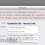 Niente più caratteri speciali nelle descrizioni su App Store