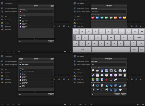 JaNet - Network Tools HD iPad pic1