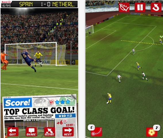Nuovo update per il gioco “Score! World Goals”