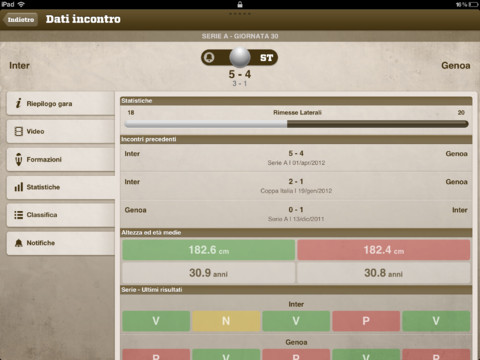 La versione 2.0 di Live Score Addicts è disponibile su App Store
