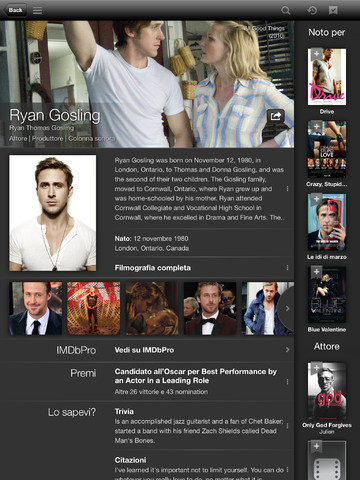 Nuovo update per IMDb, l’app dedicata al cinema