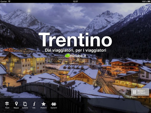 Su App Store arriva una nuova guida sul Trentino