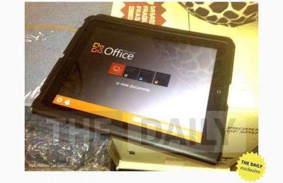 Office per iPad arriverà solo nel 2014?