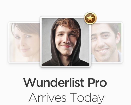 E’ ufficialmente attivo Wunderlist Pro, per condividere lavori e progetti cross platform