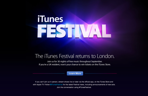 Annunciati gli artisti che prenderanno parte all’iTunes Festival 2013