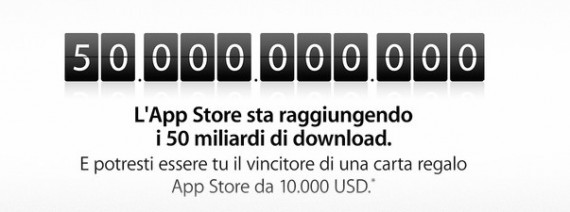 50 miliardi di download su App Store: ci siamo quasi!