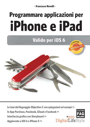 Nelle librerie è disponibile il nuovo libro “Programmare applicazioni per iPhone e iPad”