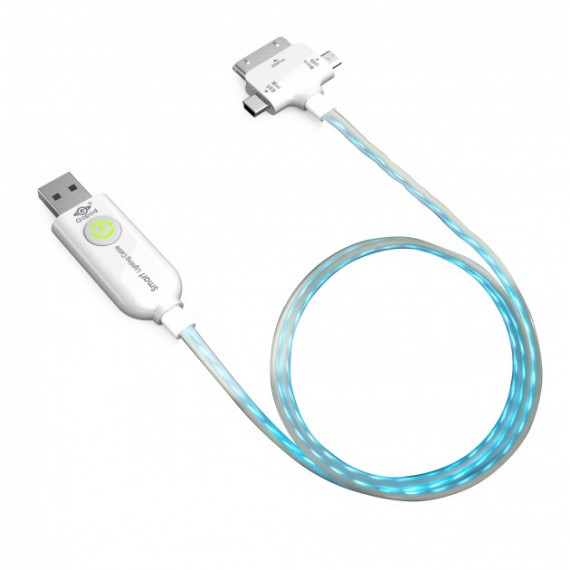 Cavo 3-in-1 luminoso per ricarica by Manhattan Shop – La recensione di iPadItalia