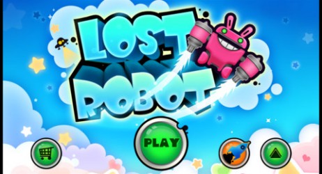 Lost Robot – A Physics Puzzler: un colorato robot a spasso per l’universo