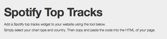 Arrivano le “chart” di Spotify