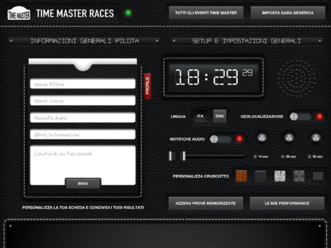 TimeMaster 1000Miglia l’app: l’app ufficiale 1000Miglia e Ferrari Tribute