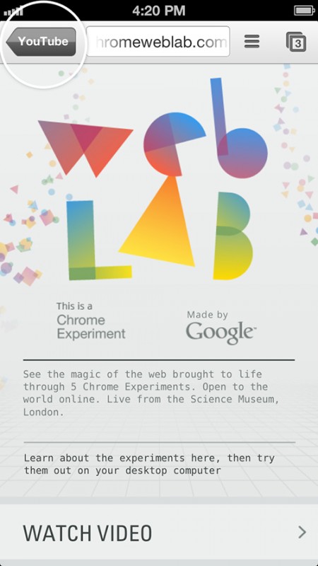 Google permette di integrare Chrome nelle app