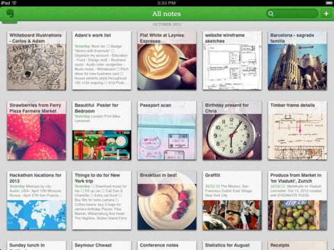 L’app di Evernote si aggiorna con l’introduzione dei Promemoria