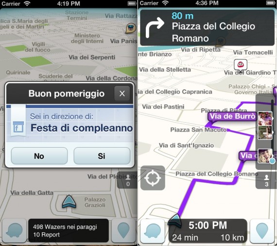 Ecco come usare Waze per trovare i luoghi degli eventi Facebook