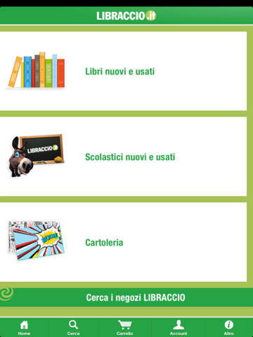 Acquista libri scolastici, anche usati, con l’app Libraccio