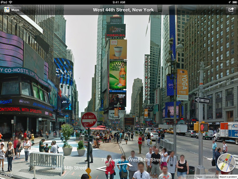Da Street View a Streets, si aggiorna l’app che porta Google Maps su iPad