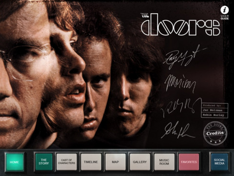 The Doors: tutta la storia del gruppo americano in un’app
