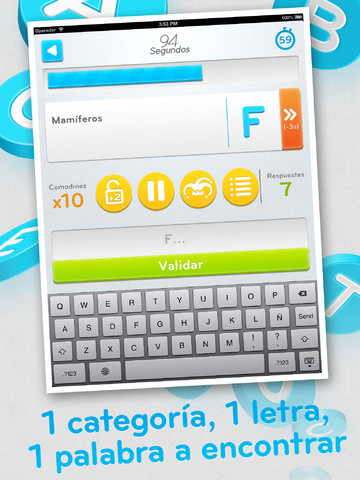 94 Secondi, un nuovo gioco di parole per iPad