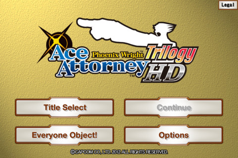 Ace Attorney: Phoenix Wright Trilogy HD disponibile in App Store – La recensione di iPaditalia