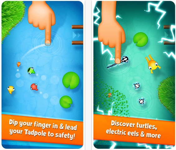 Tasty Tadpoles: pesce grande, mangia pesce piccolo