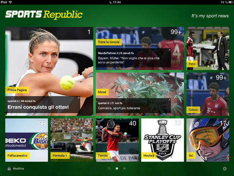 Sports Republic si aggiorna con una nuova interfaccia per iPad