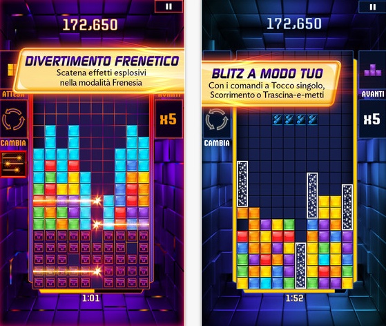 Tetris Blitz: il tetris diventa ancora più frenetico