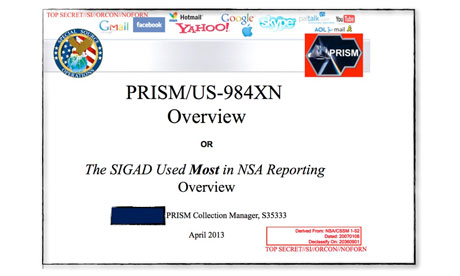 PRISM, il programma che spia gli utenti negli USA