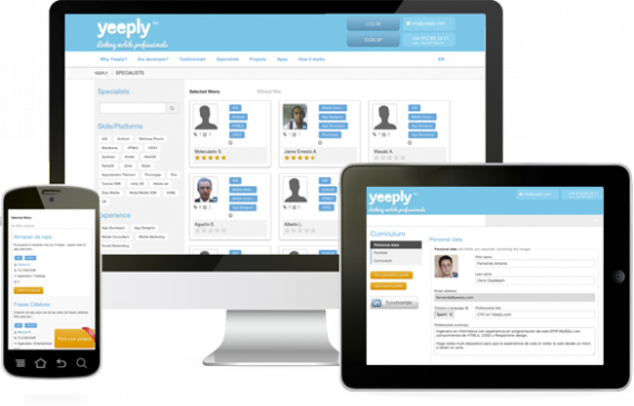Yeepli, la vetrina per gli sviluppatori freelance