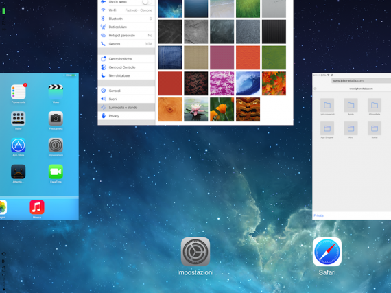 Ecco il nuovo Multitasking dell’iPad e dell’iPad mini con iOS 7