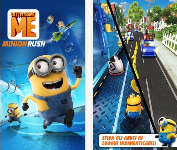 Cattivissimo Me: Minion Rush, un runner game tradizionale