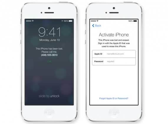 La sicurezza in iOS 7