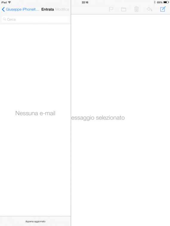 iOS 7: scopriamo la nuova app Mail