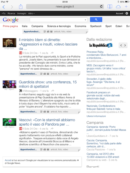 iOS 7: scopriamo Safari