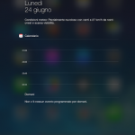 Today, la schermata delle tue info su iOS 7