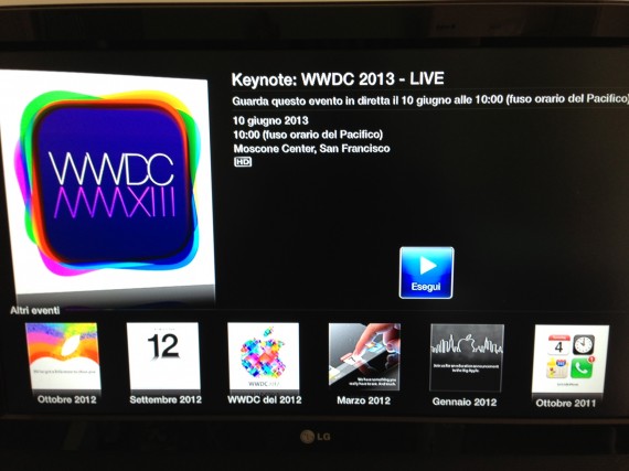 WWDC 2013: il Keynote sarà trasmesso in diretta streaming!