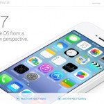 iOS 7 ha la sua pagina ufficiale