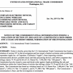 ITC: iPhone ed iPad di vecchia generazione violano i brevetti Samsung