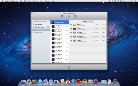 Apple aggiorna il tool Configurator per iPad