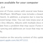 iTunes 11.0.4 disponibile per il download
