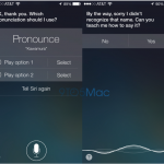 iOS 7: Siri impara la pronuncia esatta delle parole