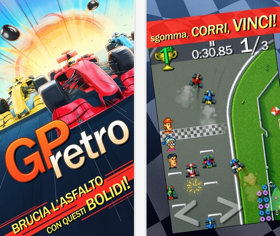 Gp Retro: un classico e piacevole racing game con visuale dall’alto – La recensione di iPaditalia