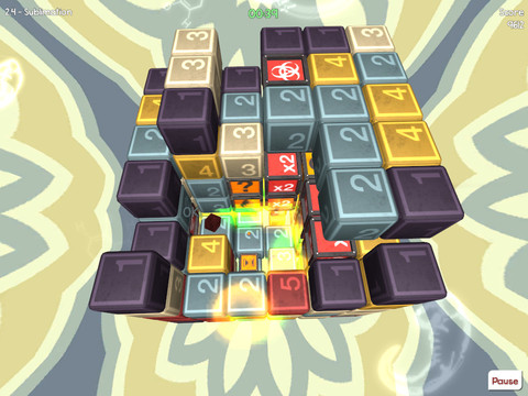 Σ12 (Sigma12): cubo tridimensionale più matematica uguale puzzle game