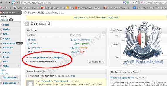 Hacker attaccano Tango: compromessi i dati degli utenti