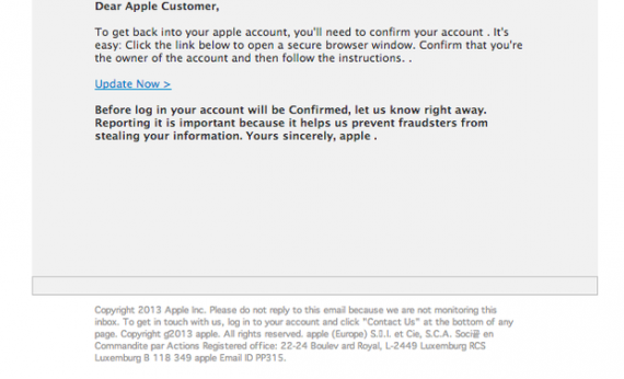 Attenzione al phishing che sfrutta il momentaneo disservizio del Dev Center!