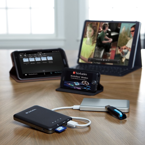 MediaShare: il nuovo dispositivo Verbatim per collegare fino a 5 dispositivi in modalità wireless