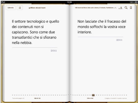 GoWare presenta l’ebook “106 tweet da Steve Jobs”
