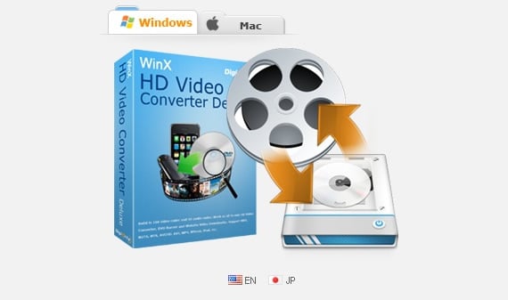 HD Video Converter Deluxe di WinXDVD gratuito per gli utenti Windows