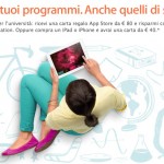 Back to School: 40€ di iTunes Card in regalo se acquisti un iPad