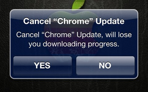 CancelUpdate ti permette di bloccare un aggiornamento di un’app su iPad – Cydia